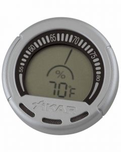 digital hygrometer xikar gauge enlarge