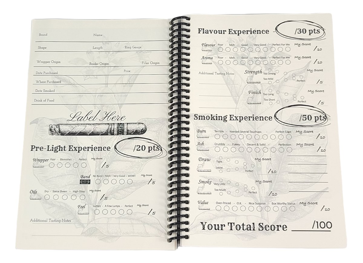My Personal Cigar Tasting Journal