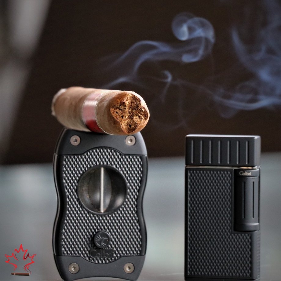 Colibri Julius Flint Soft Flame Lighter Matte Black