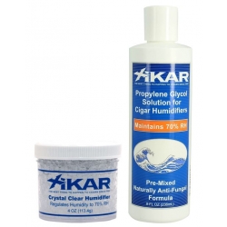 XIKAR 4oz Humidifier Jar with 8oz PG Solution